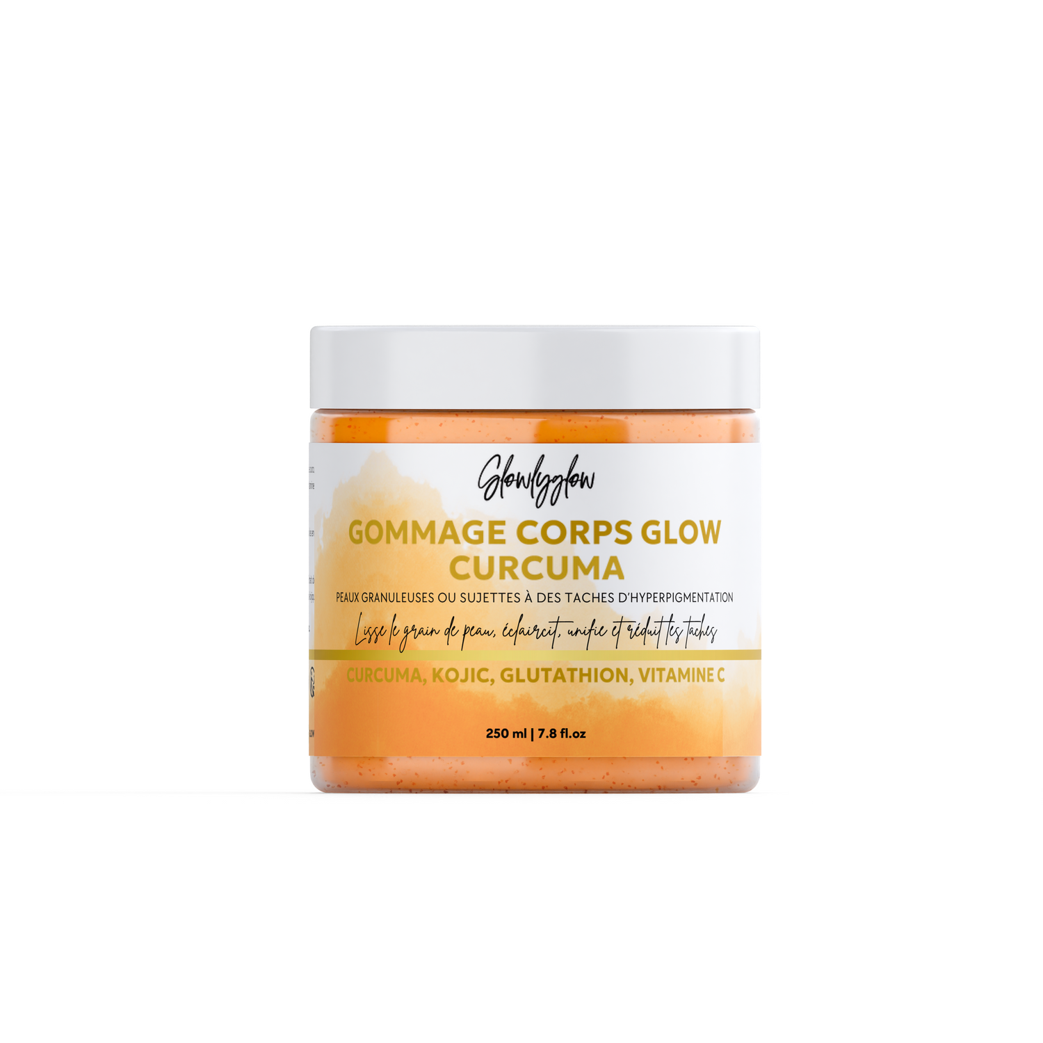 Gommage Corps Exfoliant Glow - Curcuma, Kojic, Gluthation