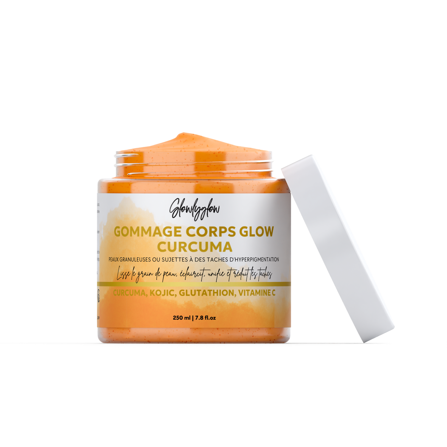 Gommage Corps Exfoliant Glow - Curcuma, Kojic, Gluthation