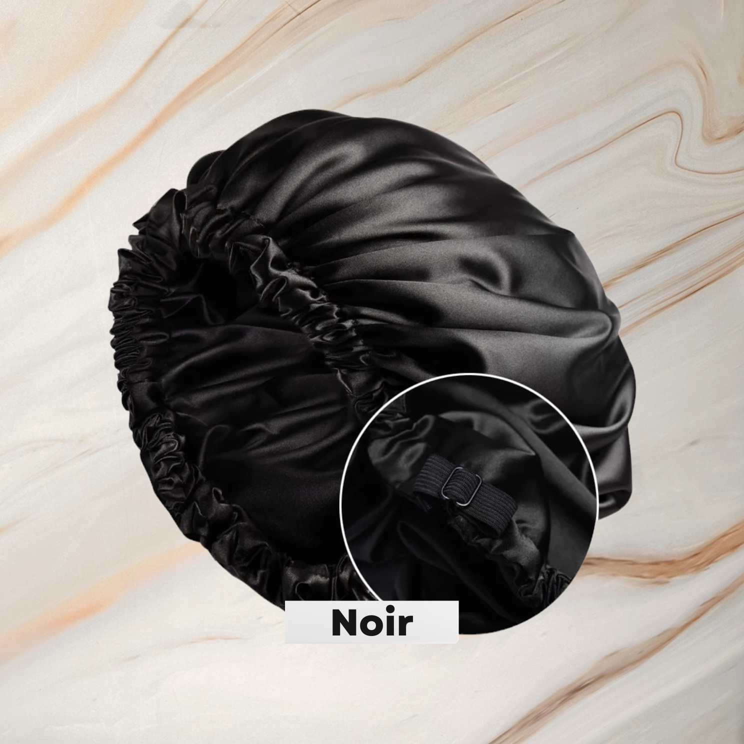 Bonnet 100% Satin Double Face - glowlyglow