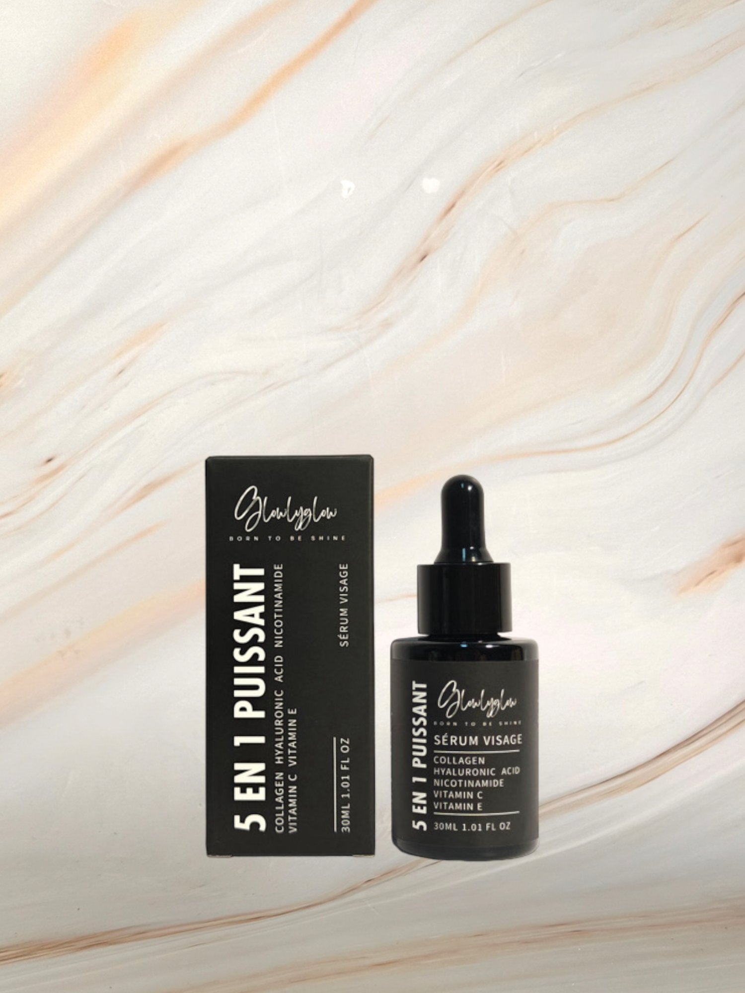 Sérum 5 en 1 puissant - glowlyglow