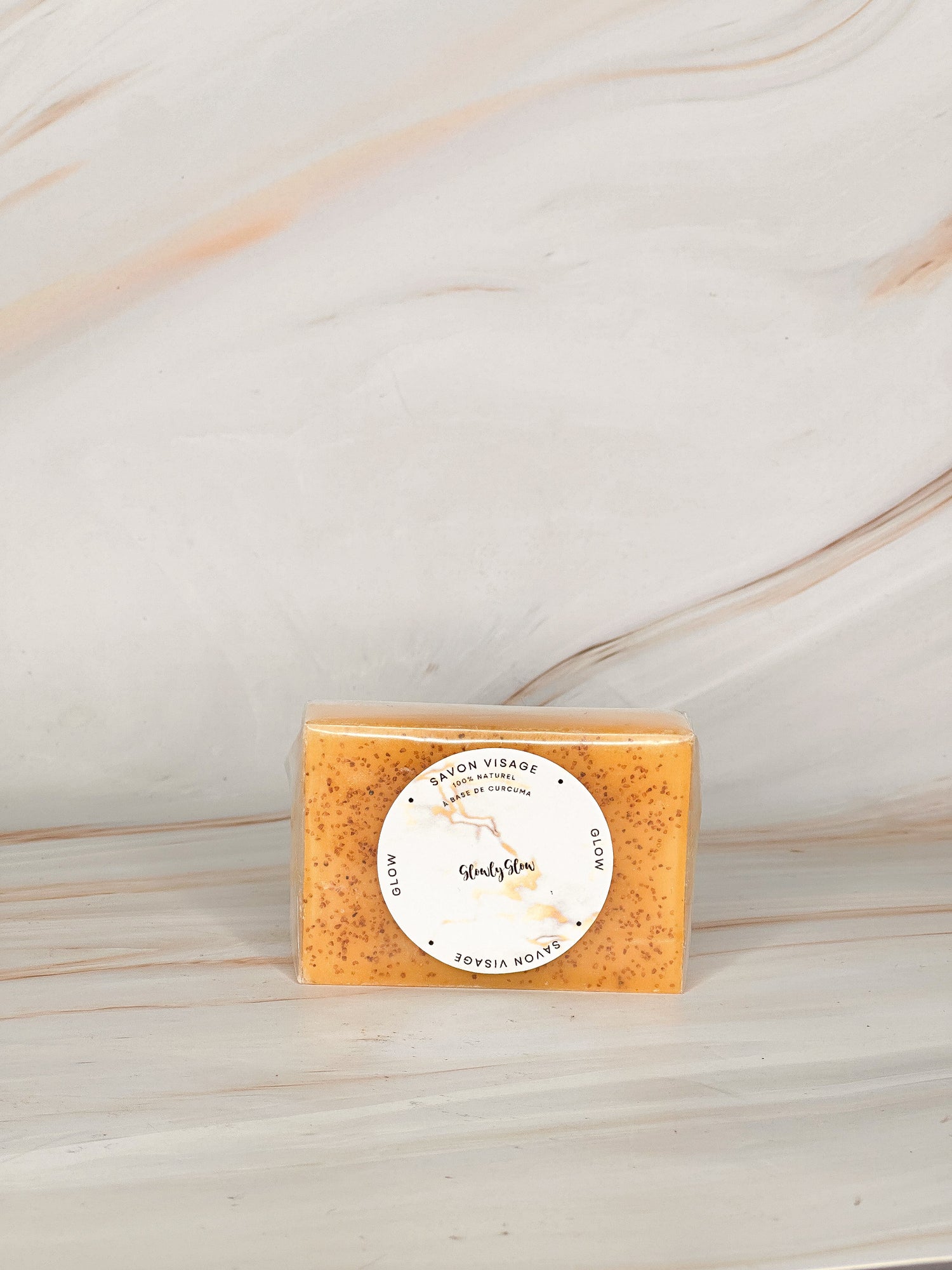 Savon Exfoliant Curcuma, Kojic, - glowlyglow