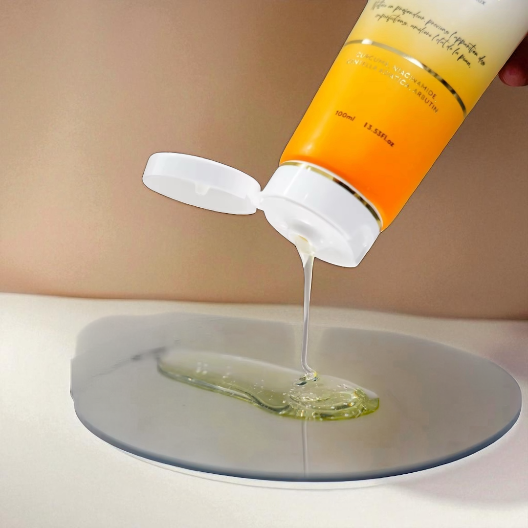 Gel nettoyant au curcuma
