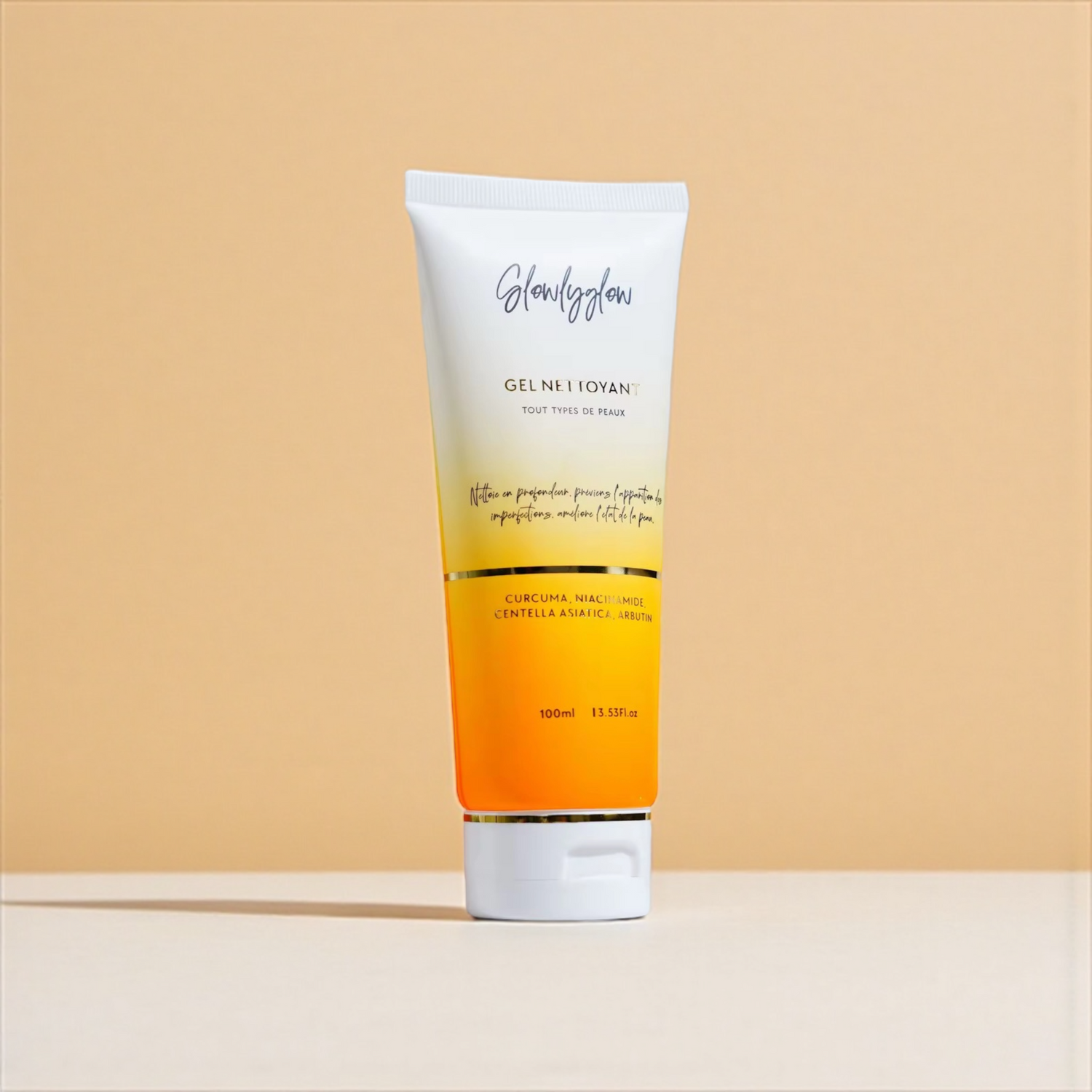 Gel nettoyant au curcuma