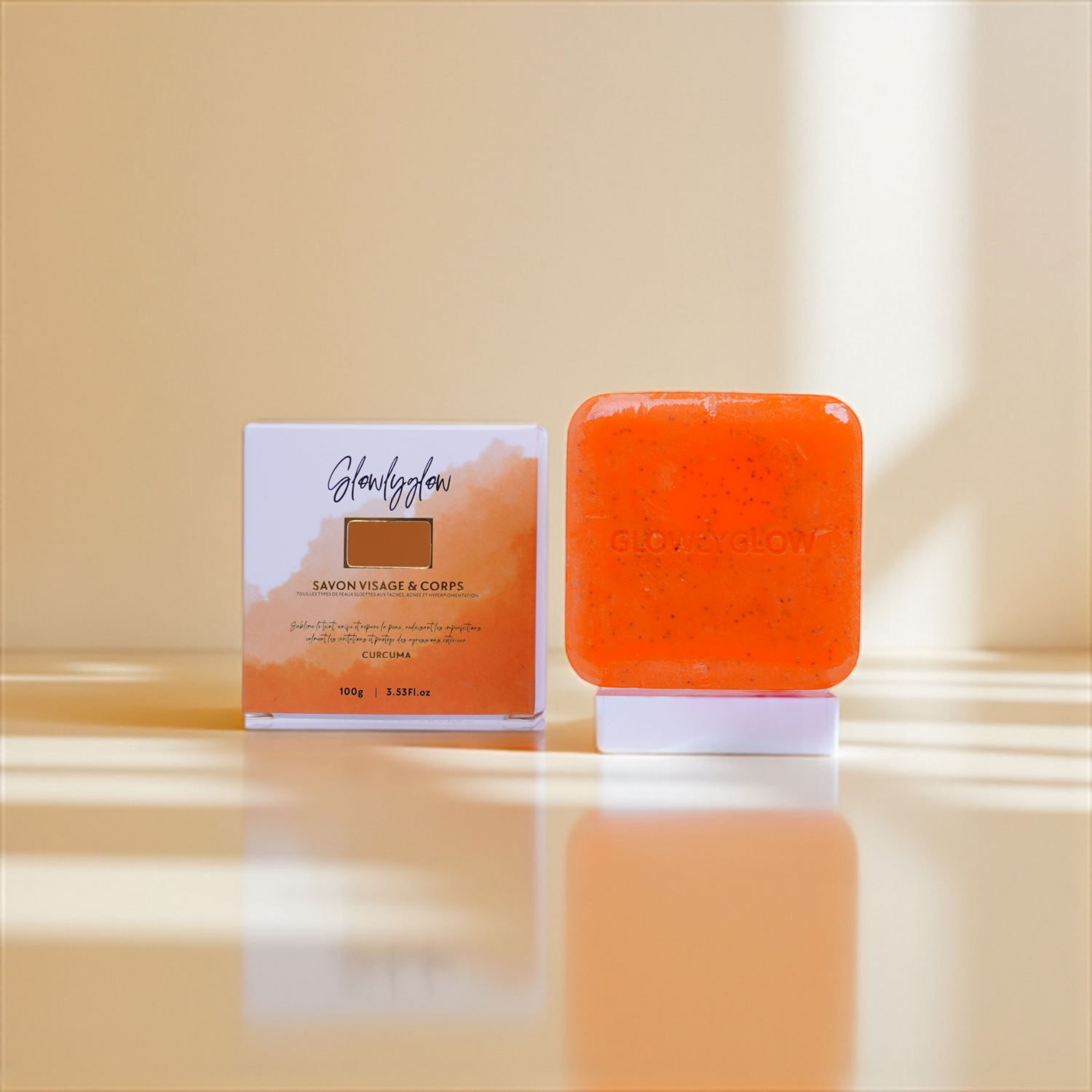 Savon Glow au curcuma