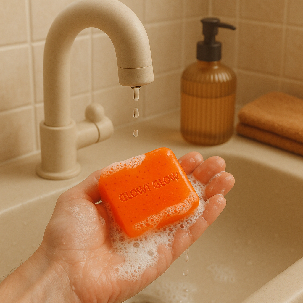 Savon Glow au curcuma