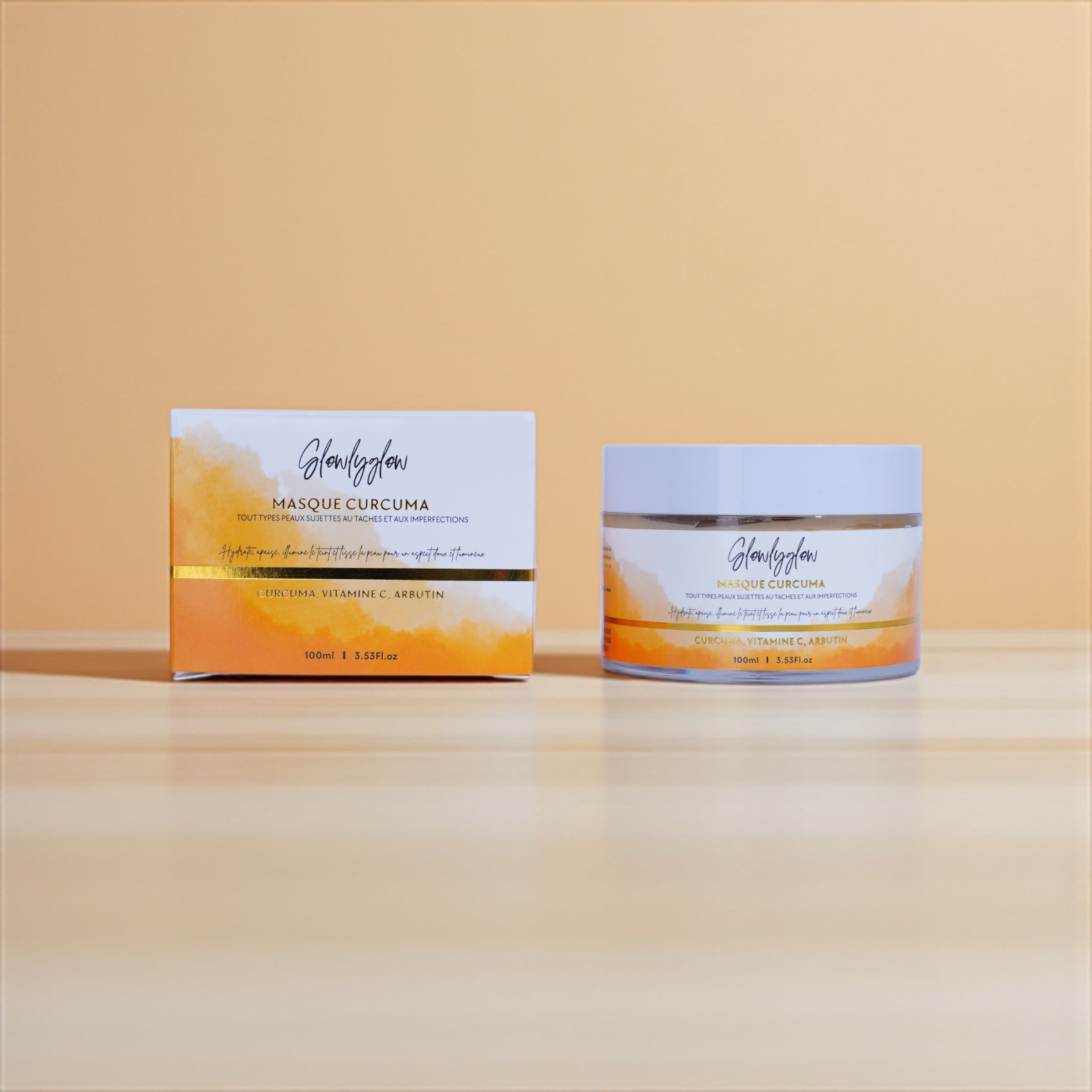 Masque au curcuma