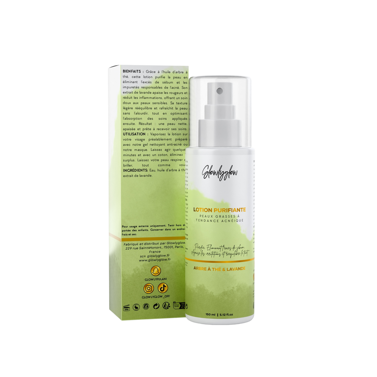 Lotion Purifiante Repaire - Arbre à thé, Lavande