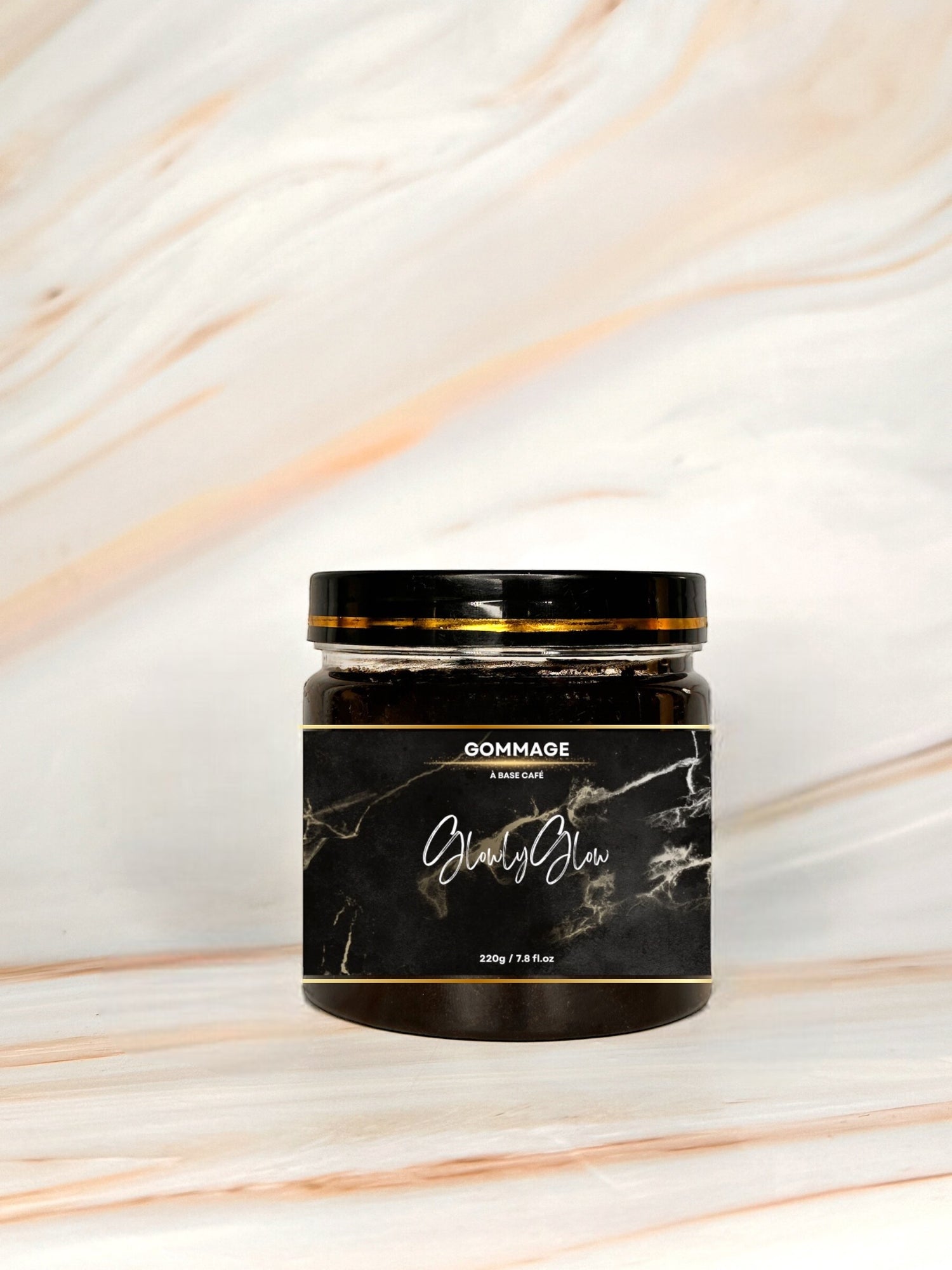 Gommage au Café - glowlyglow