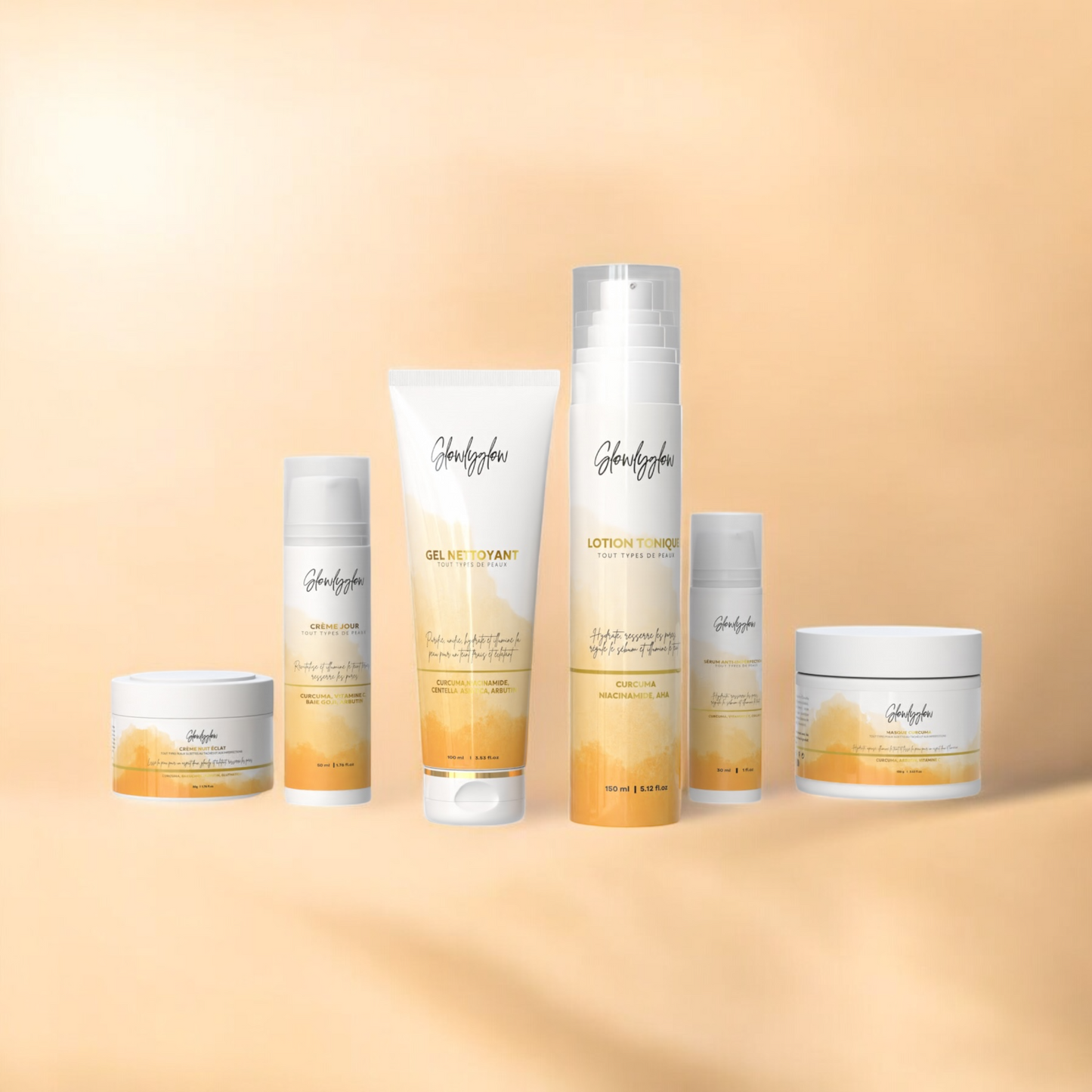 Pack Visage Glow « Anti-tâches » - Curcuma