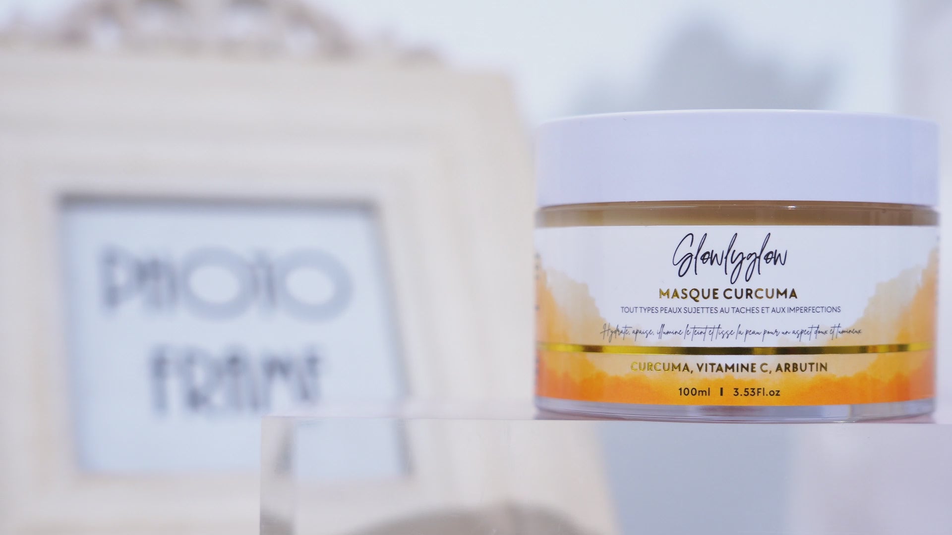 Masque au curcuma