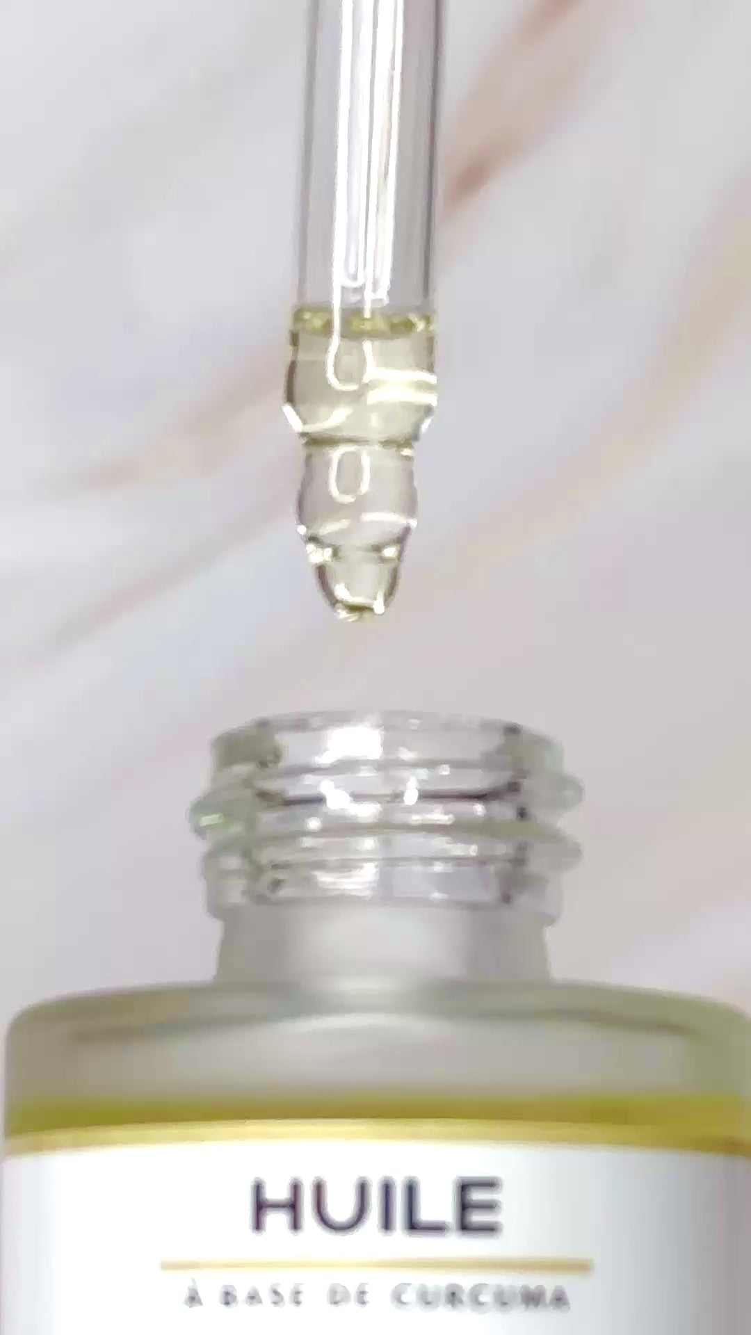 Huile glow nourrissante Curcuma