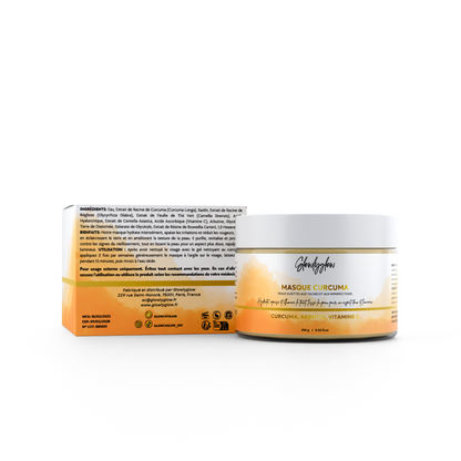 Masque au curcuma