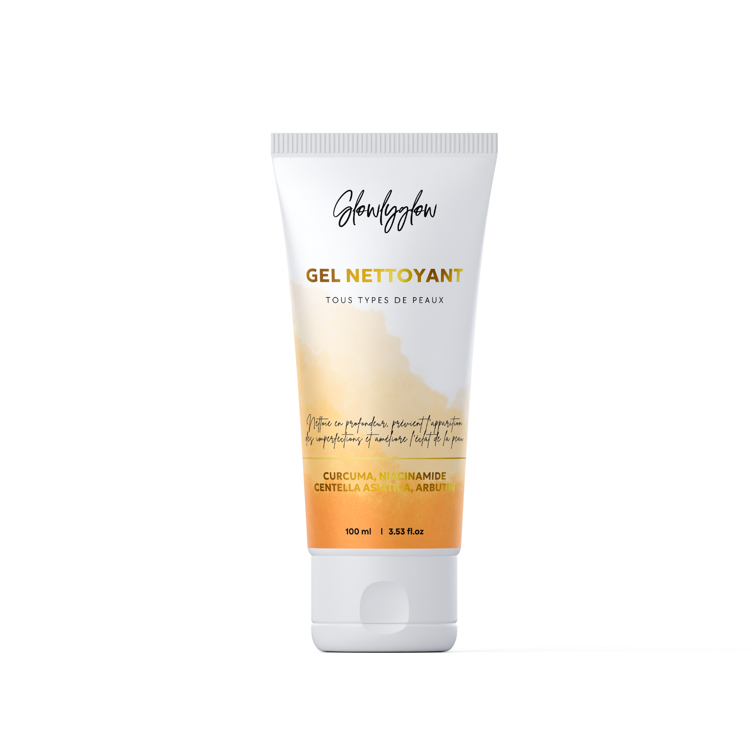 Gel nettoyant au curcuma