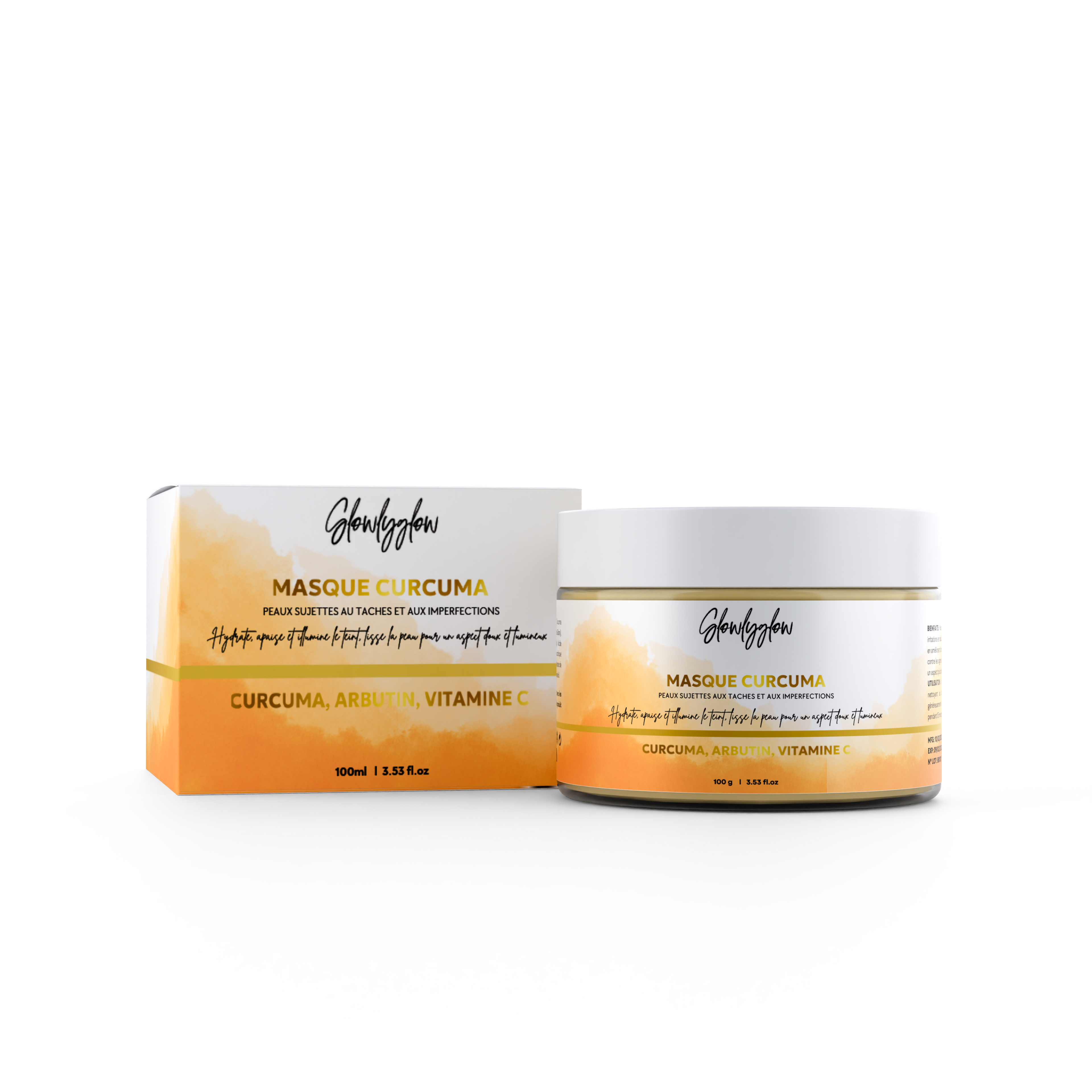 Masque au curcuma
