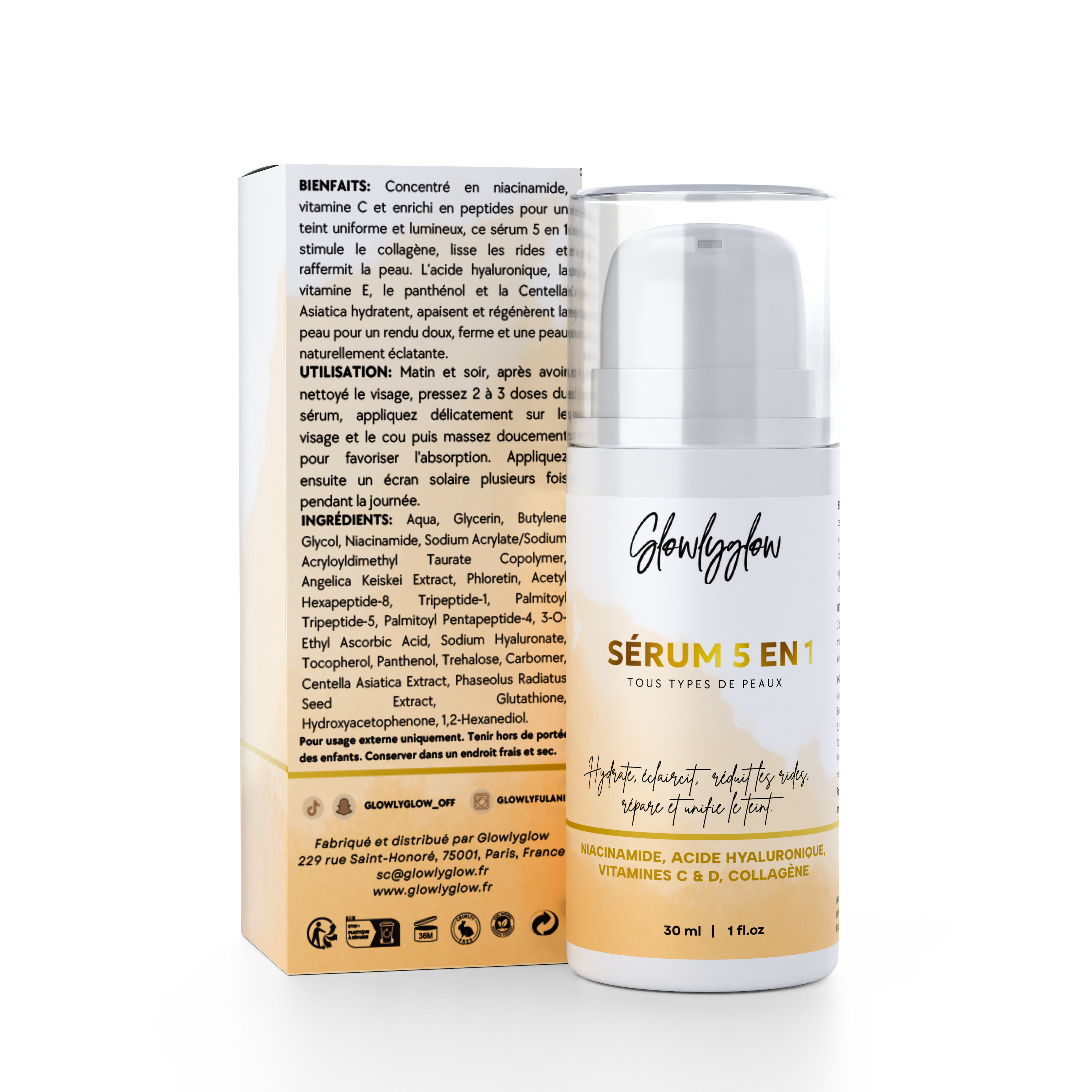 Sérum 5 en 1 puissant