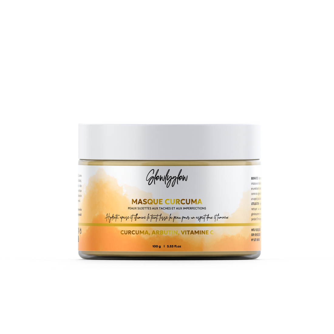 Masque au curcuma