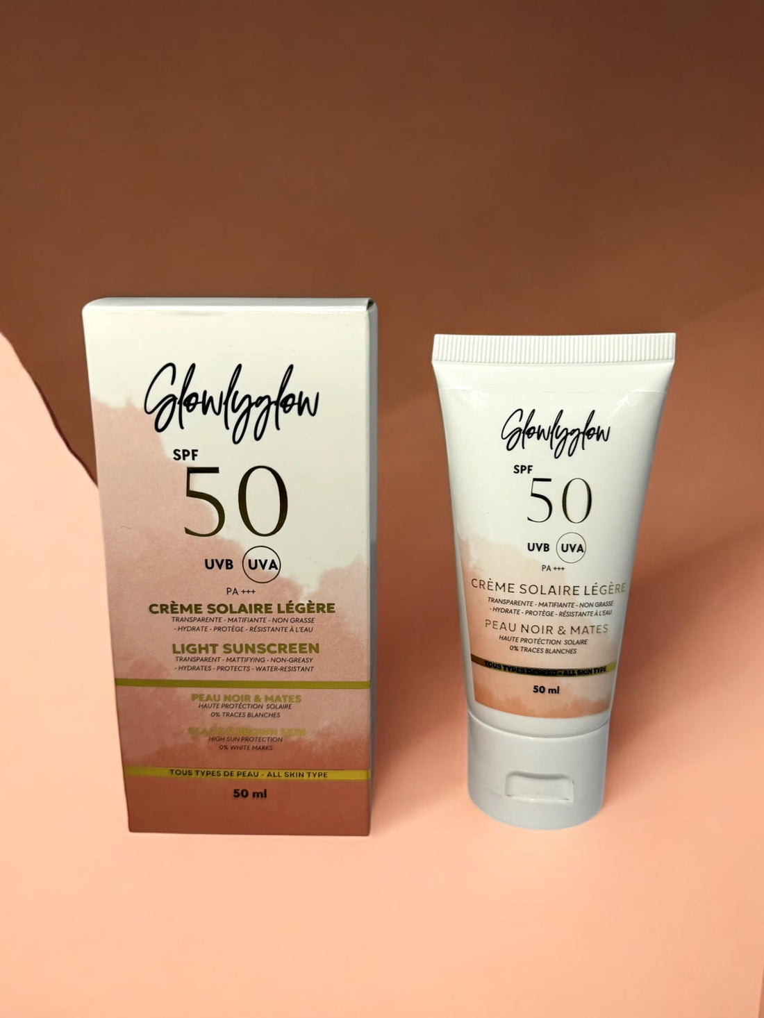 Creme Solaire SPF50 PA+++ - glowlyglow