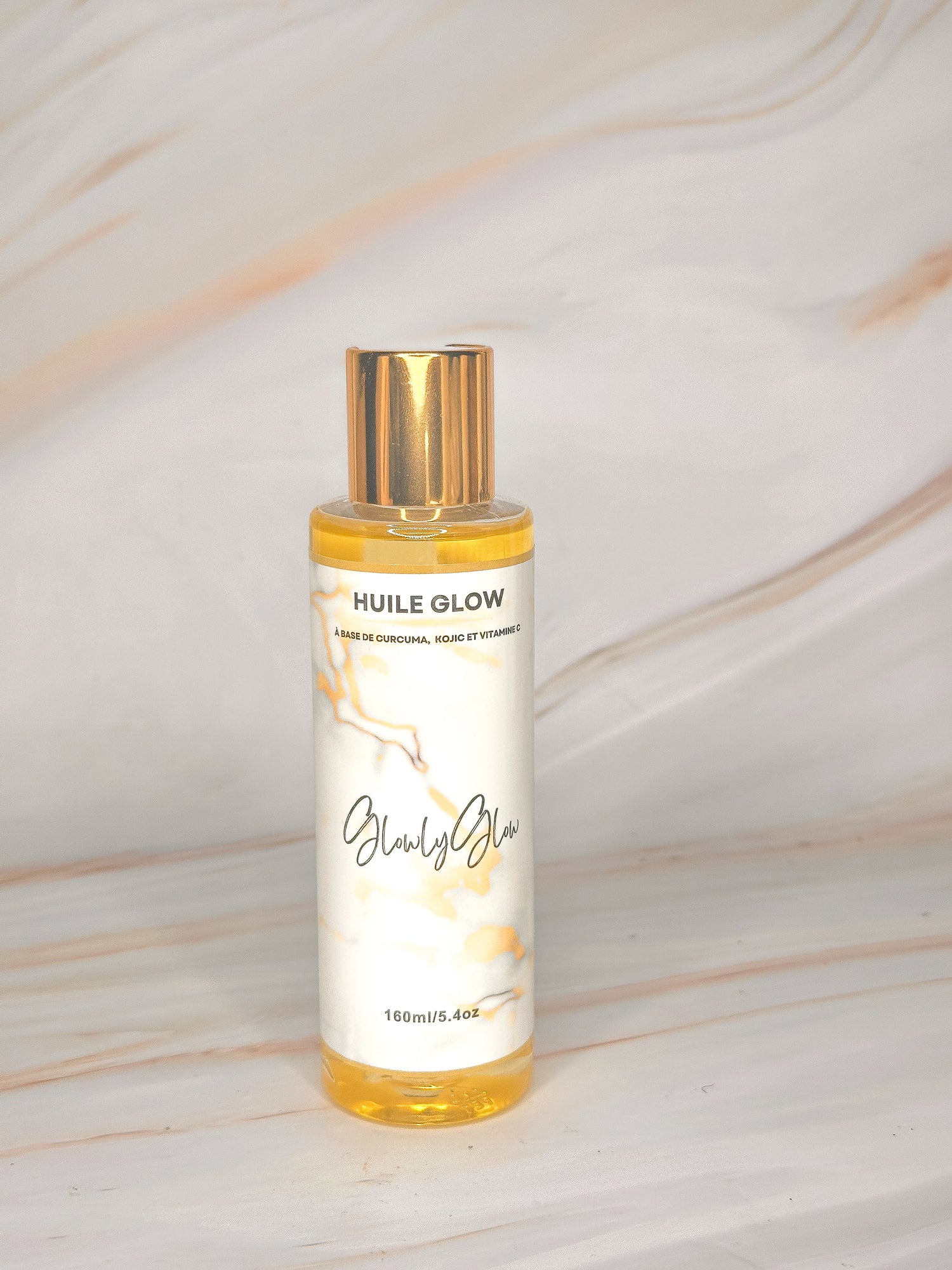 huile glow corps nourrissante curcuma - glowlyglow