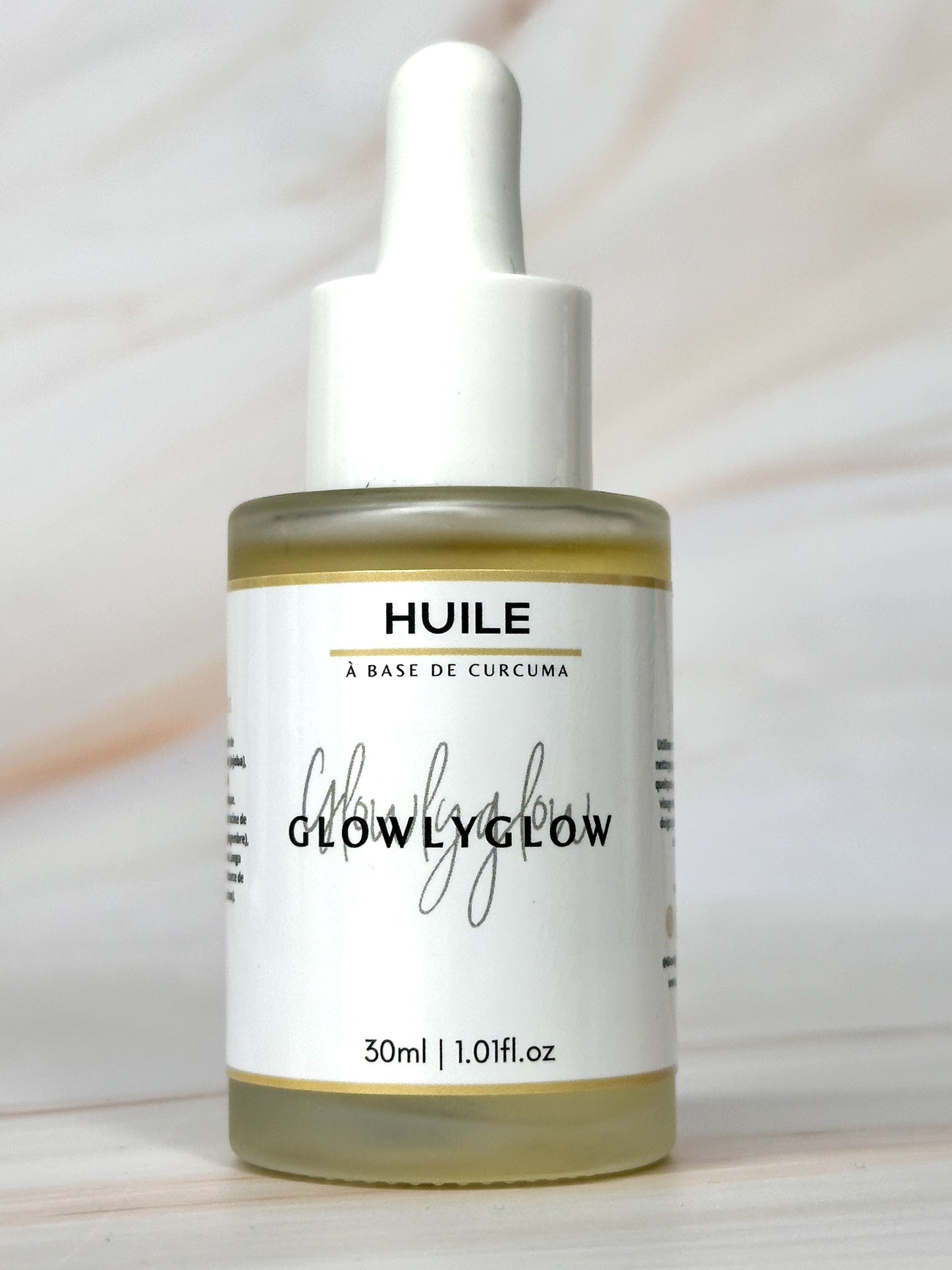 Huile glow nourrissante Curcuma