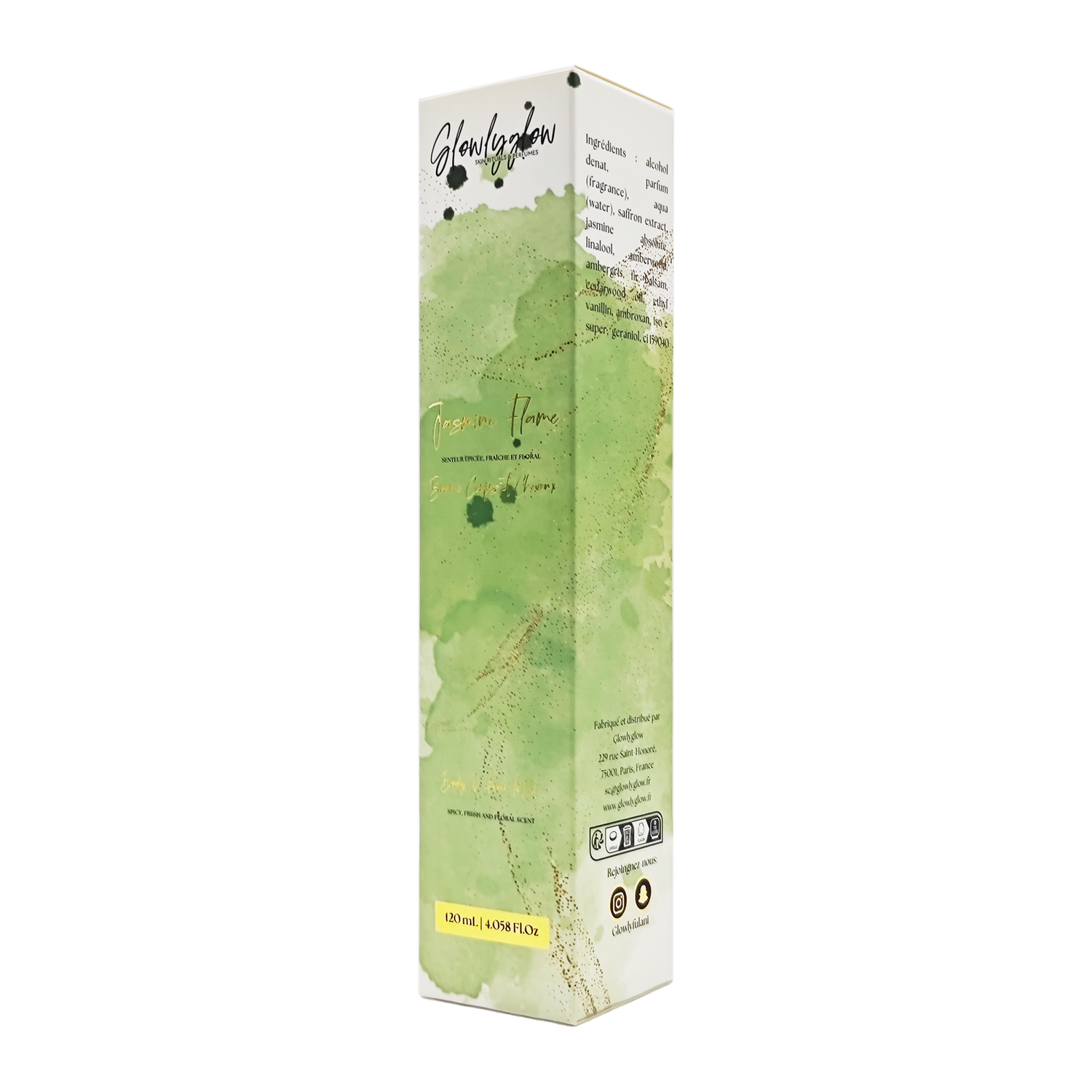 Jasmine Flame Brume Parfumée - glowlyglow