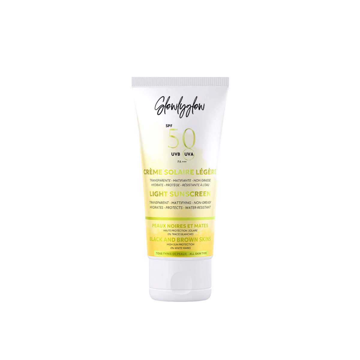 Crème Solaire SPF50 PA+++ Glowly Glow 50 ml