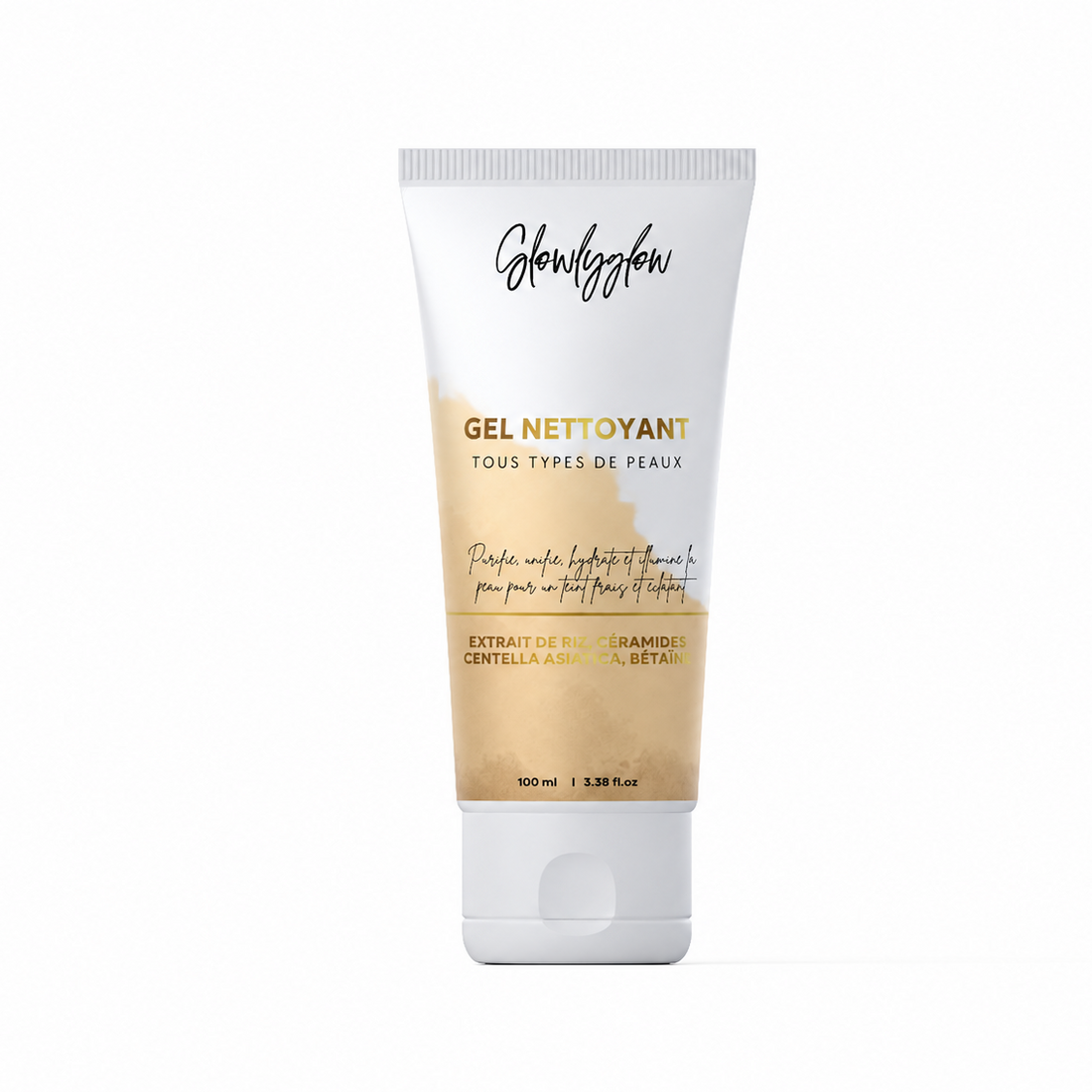 Gel Nettoyant Hydratant au Riz Hydralis Glowly Glow 100 ml