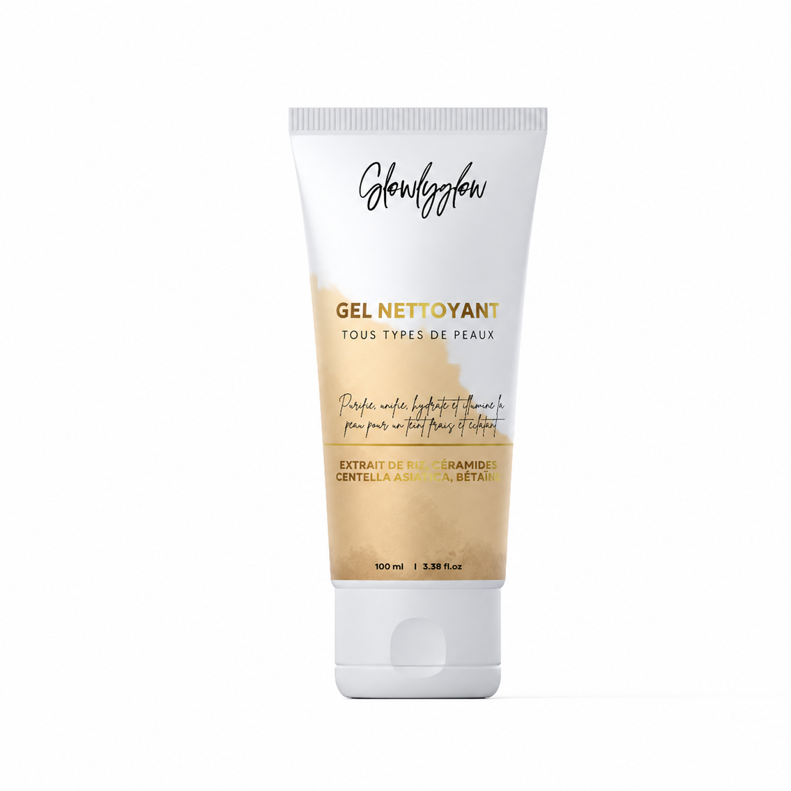 Gel Nettoyant Hydratant au Riz Hydralis Glowly Glow 100 ml
