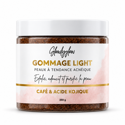 Gommage Light GlowlyGlow au café et à l’acide kojique – 250 g
