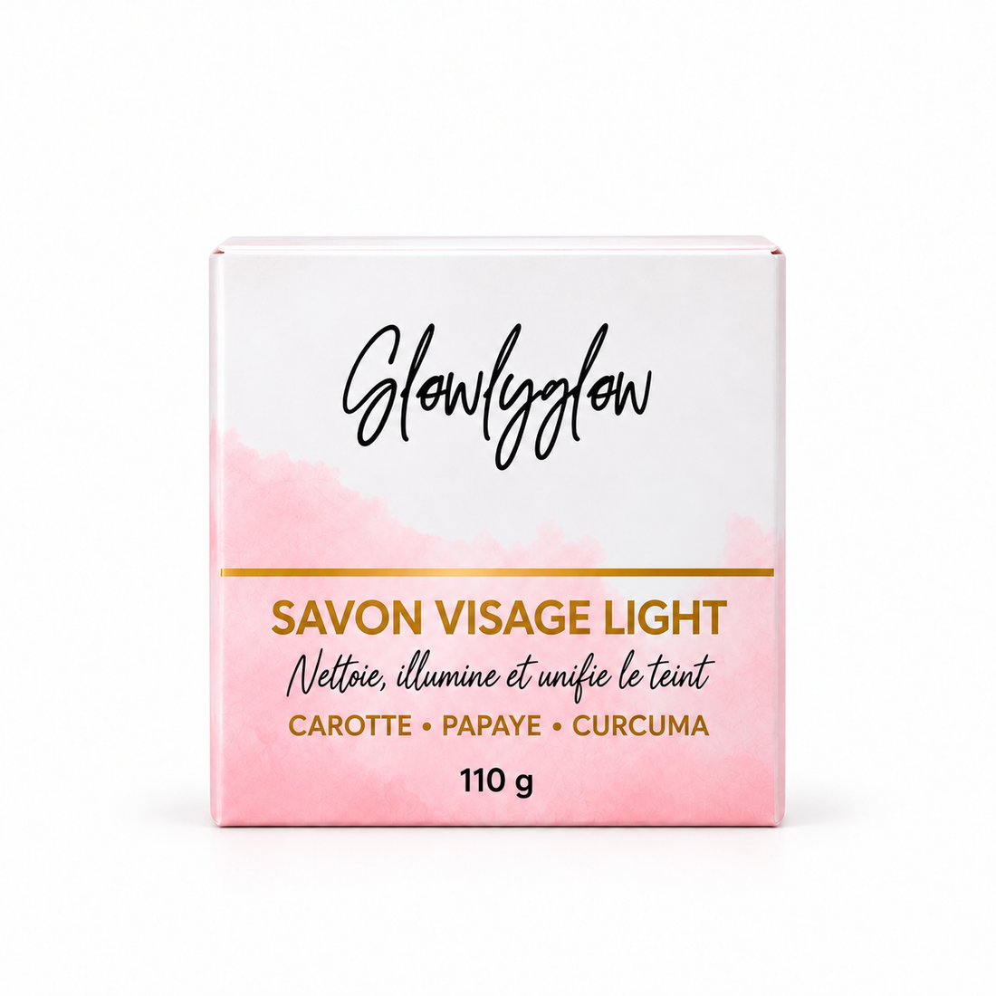 Savon Visage Light GlowlyGlow à la carotte, papaye et curcuma